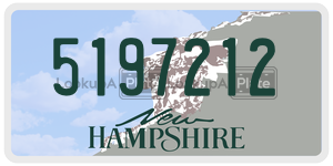5197212  license plate in NH