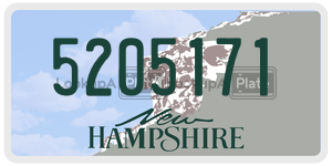 5205171  license plate in NH