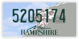 5205174  license plate in NH