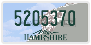 5205370  license plate in NH