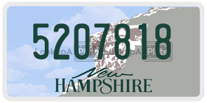5207818  license plate in NH