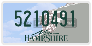 5210491  license plate in NH