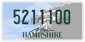 5211100  license plate in NH
