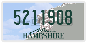 5211908  license plate in NH