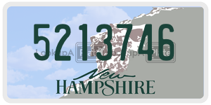 5213746  license plate in NH