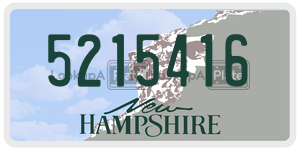 5215416  license plate in NH