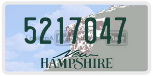 5217047  license plate in NH