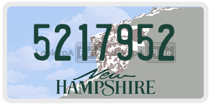 5217952  license plate in NH