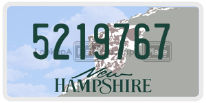 5219767  license plate in NH