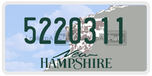 5220311  license plate in NH