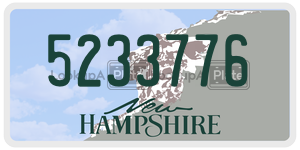 5233776  license plate in NH
