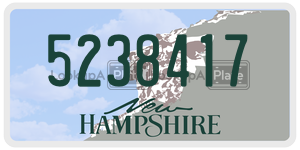 5238417  license plate in NH