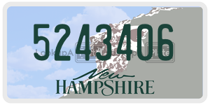 5243406  license plate in NH