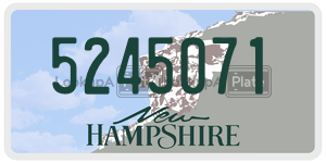 5245071  license plate in NH