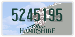5245195  license plate in NH