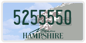 5255550 license plate in New Hampshire