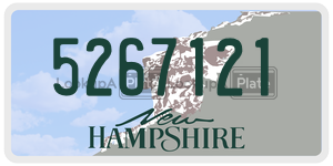 5267121  license plate in NH