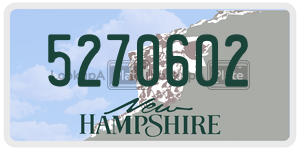 5270602  license plate in NH