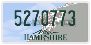 5270773  license plate in NH