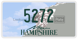5272  license plate in NH