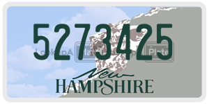 5273425  license plate in NH