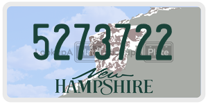 5273722  license plate in NH