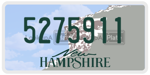 5275911  license plate in NH
