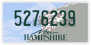 5276239  license plate in NH