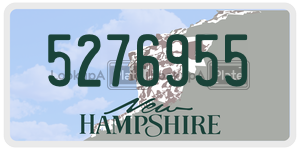 5276955  license plate in NH
