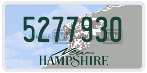 5277930  license plate in NH