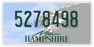5278498  license plate in NH
