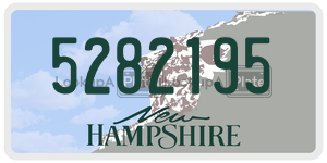 5282195  license plate in NH