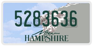 5283636  license plate in NH