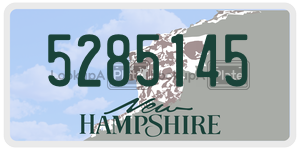 5285145  license plate in NH