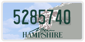 5285740 license plate in New Hampshire