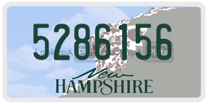 5286156  license plate in NH
