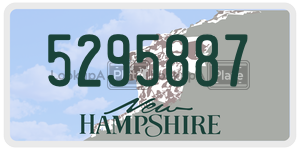 5295887  license plate in NH
