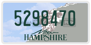 5298470  license plate in NH