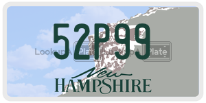 52P99  license plate in NH