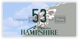 53  license plate in NH
