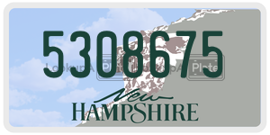 5308675  license plate in NH