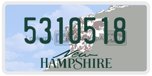 5310518  license plate in NH
