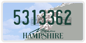 5313362  license plate in NH