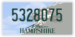 5328075  license plate in NH
