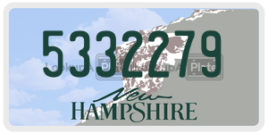 5332279  license plate in NH