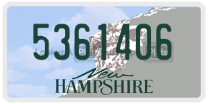 5361406  license plate in NH