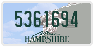 5361694  license plate in NH