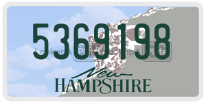 5369198  license plate in NH
