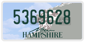 5369628  license plate in NH
