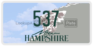 537  license plate in NH